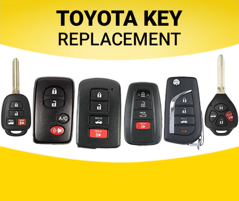 Toyota key replacing