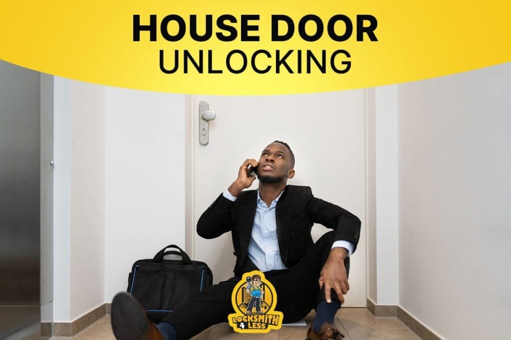 House door unlocking