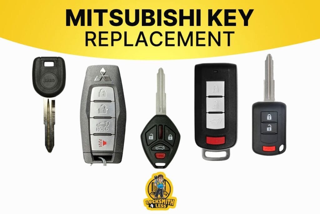 Mitsubishi key replacement locksmith