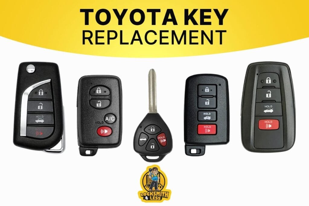 Toyota key replacement locksmith